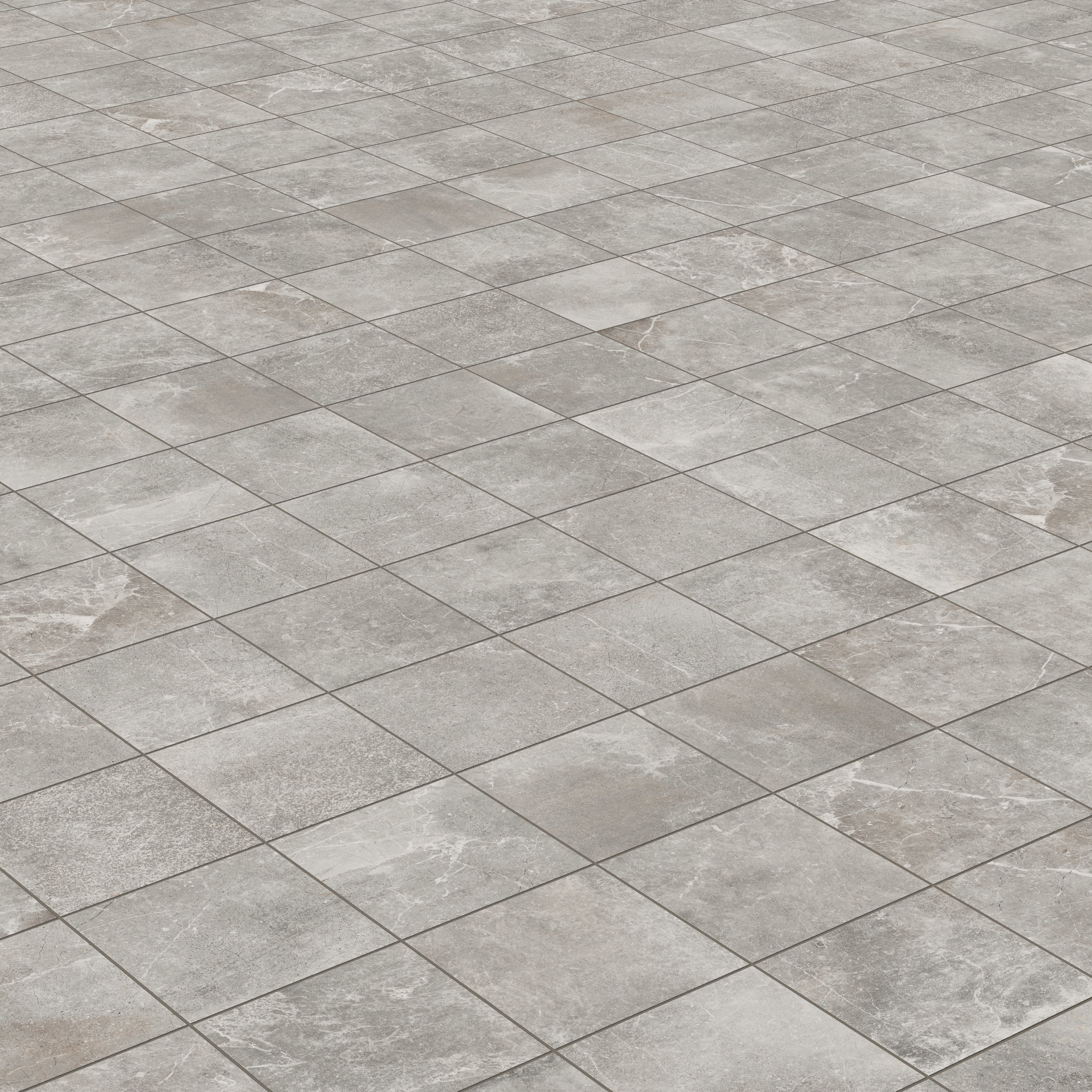 Wesley 12x12 Matte Porcelain Tile in Putty - Image 4