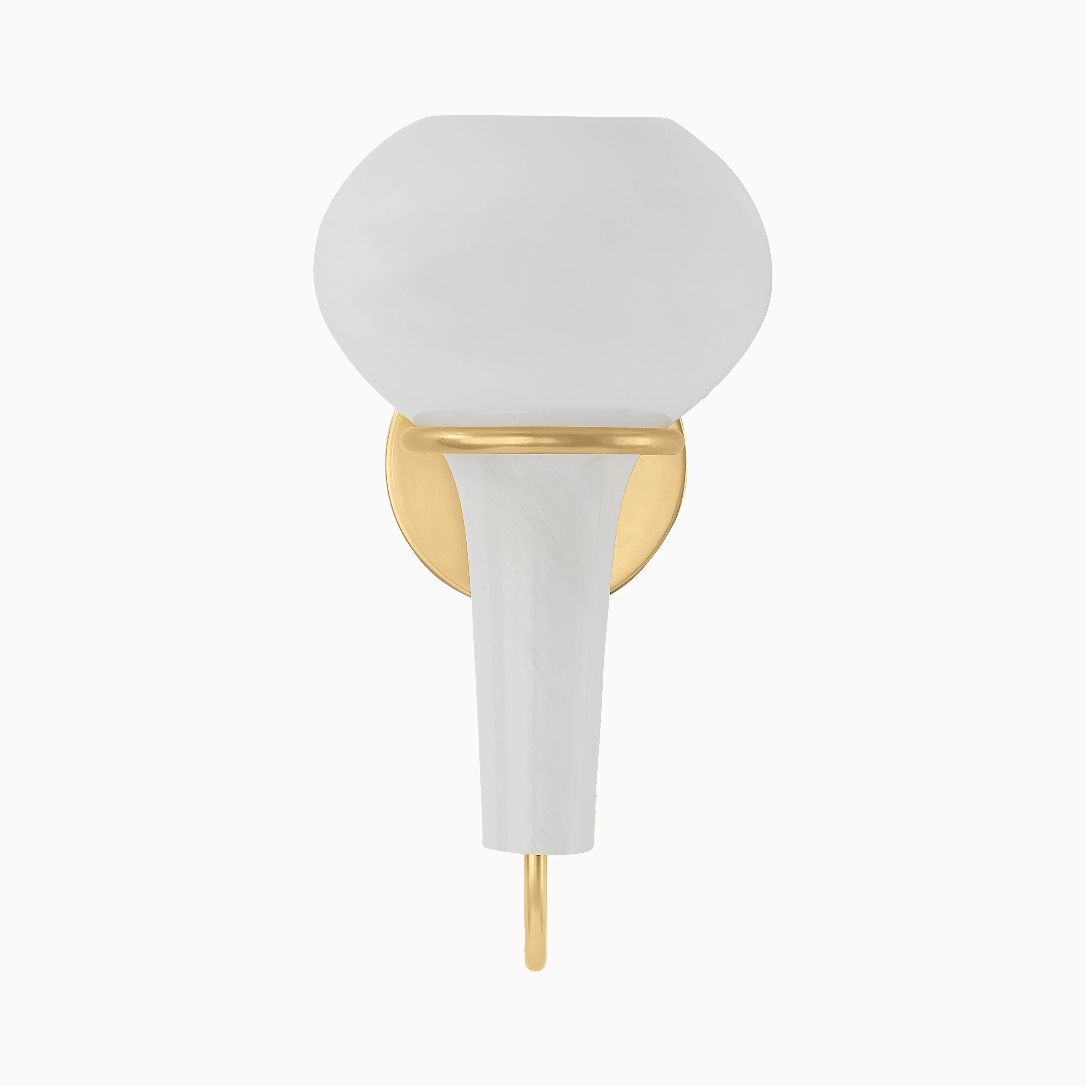 Wilma Wall Sconce in Aged Brass - Image 4
