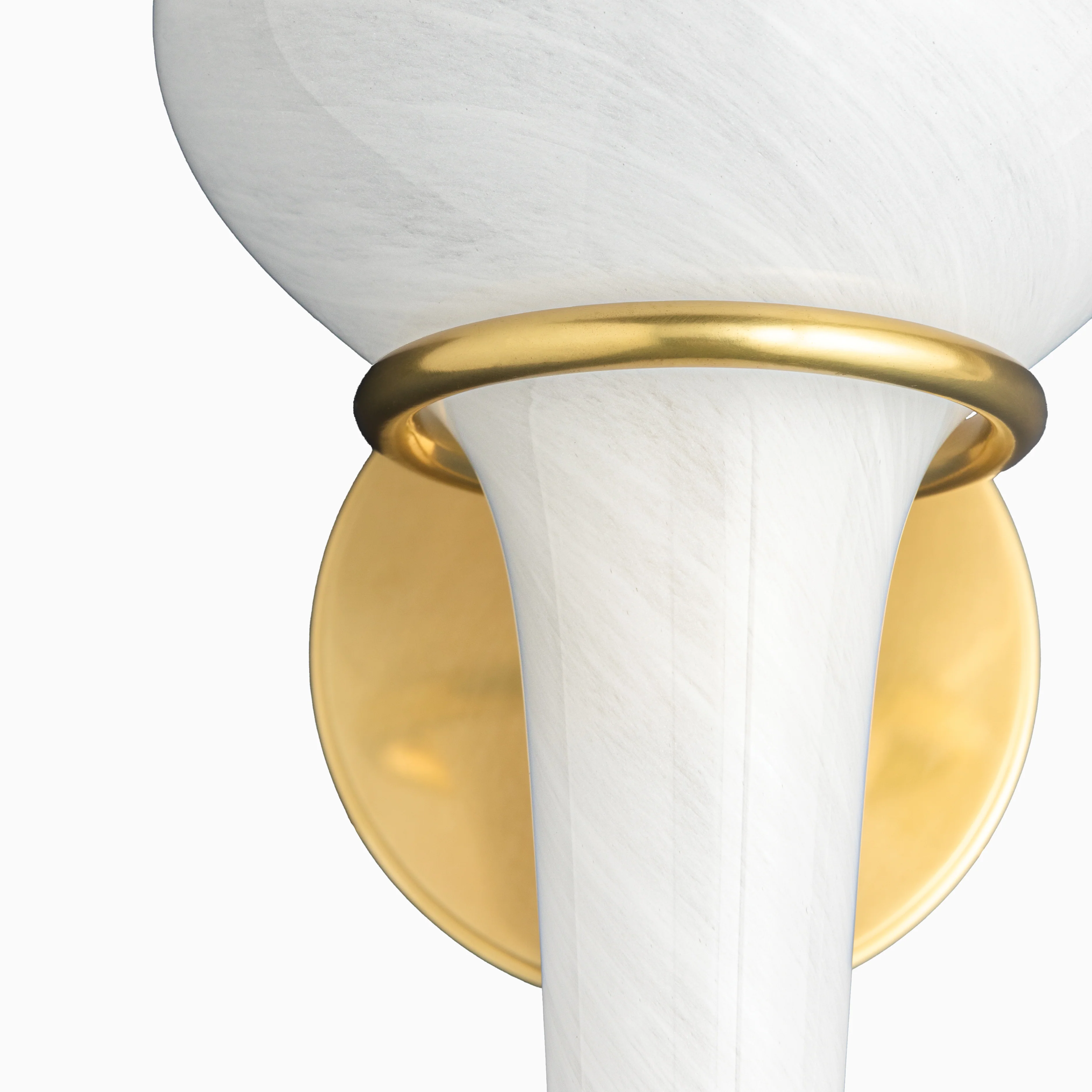 Wilma Wall Sconce in Aged Brass - Image 7