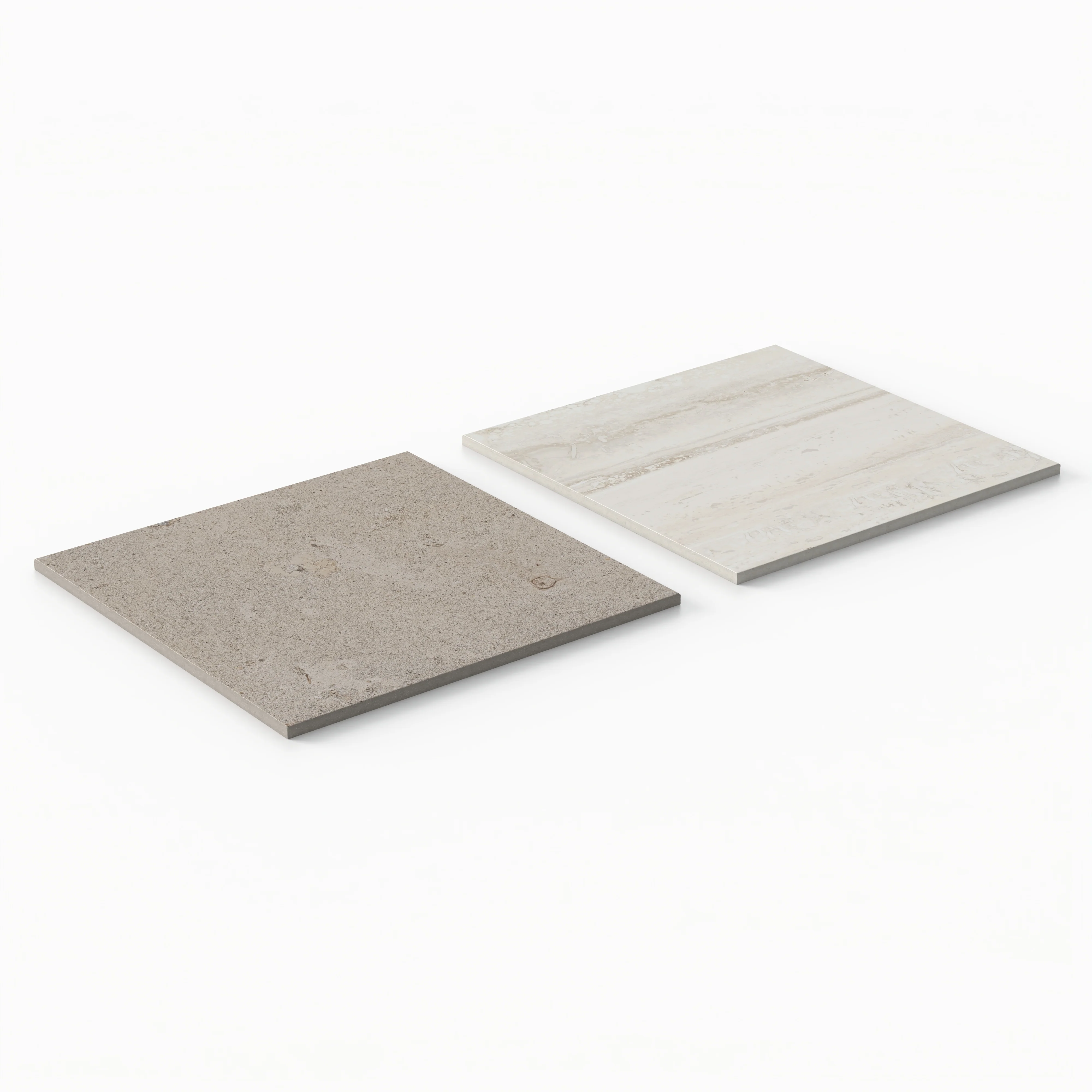 Wren 12x12 Checkerboard Grip 2cm Porcelain Paver Tile in Dune & Oat - Image 4