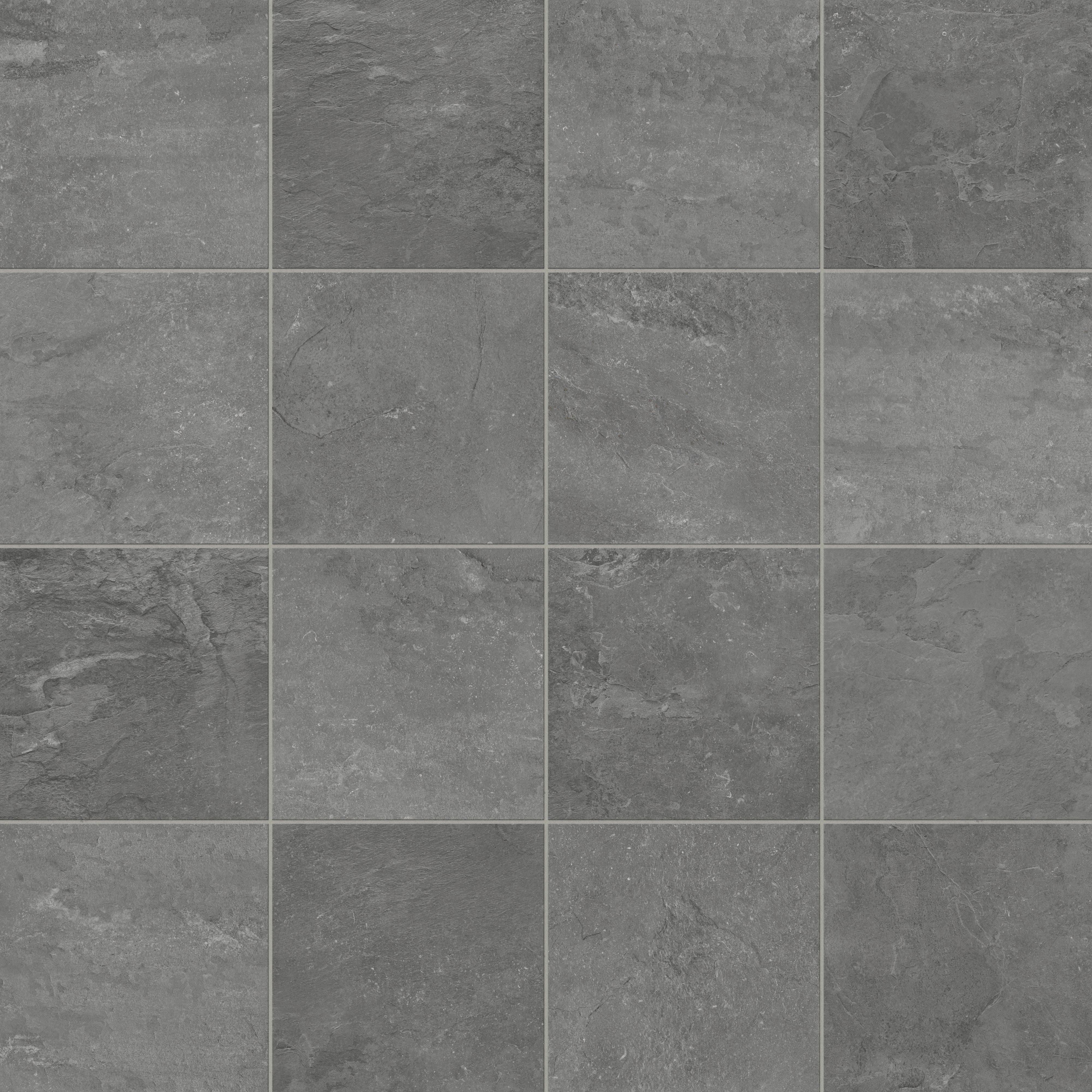 Wren 12x12 Grip Porcelain 2cm Paver Tile in Charcoal - Image 5