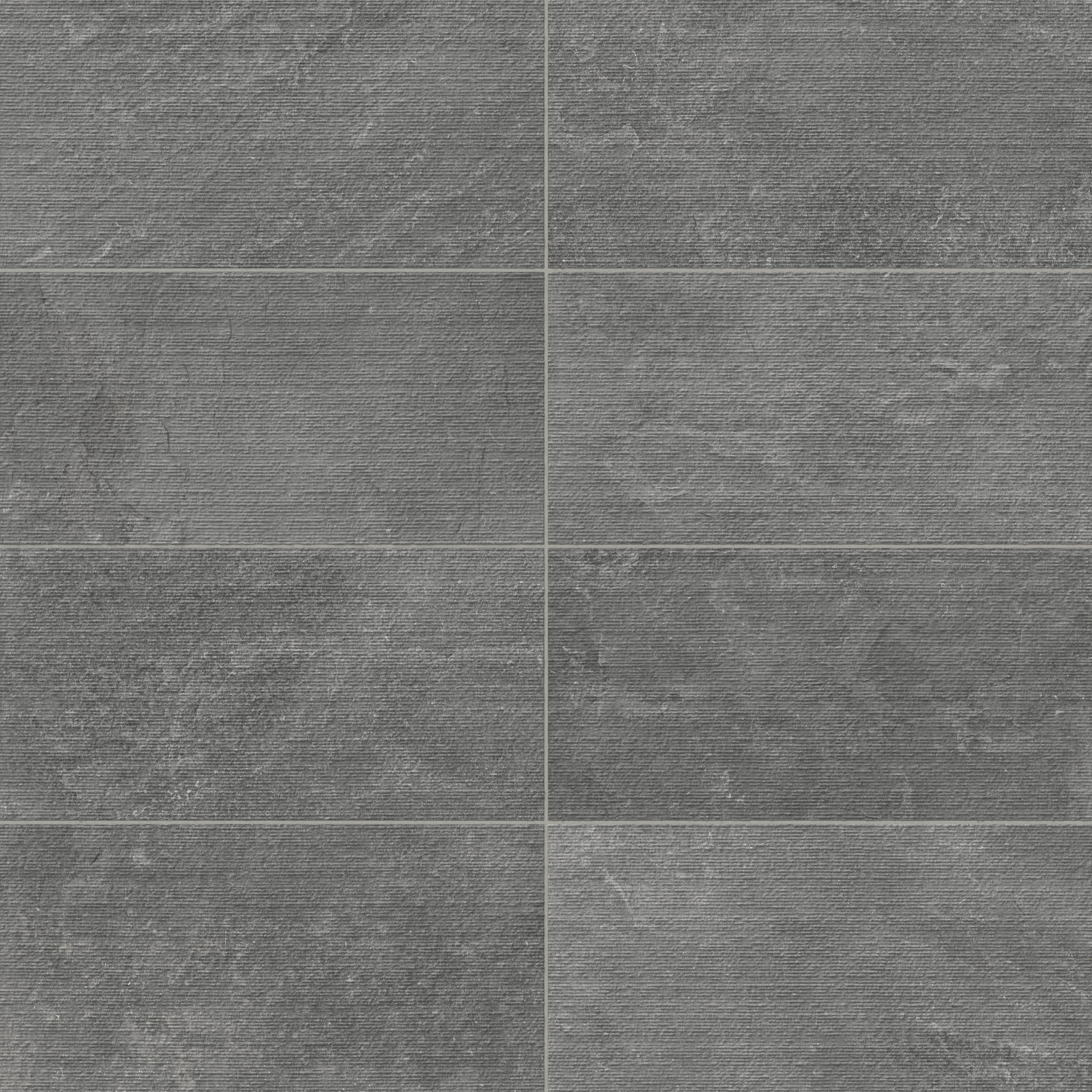 Wren 12x24 Chiseled Porcelain Tile in Charcoal
