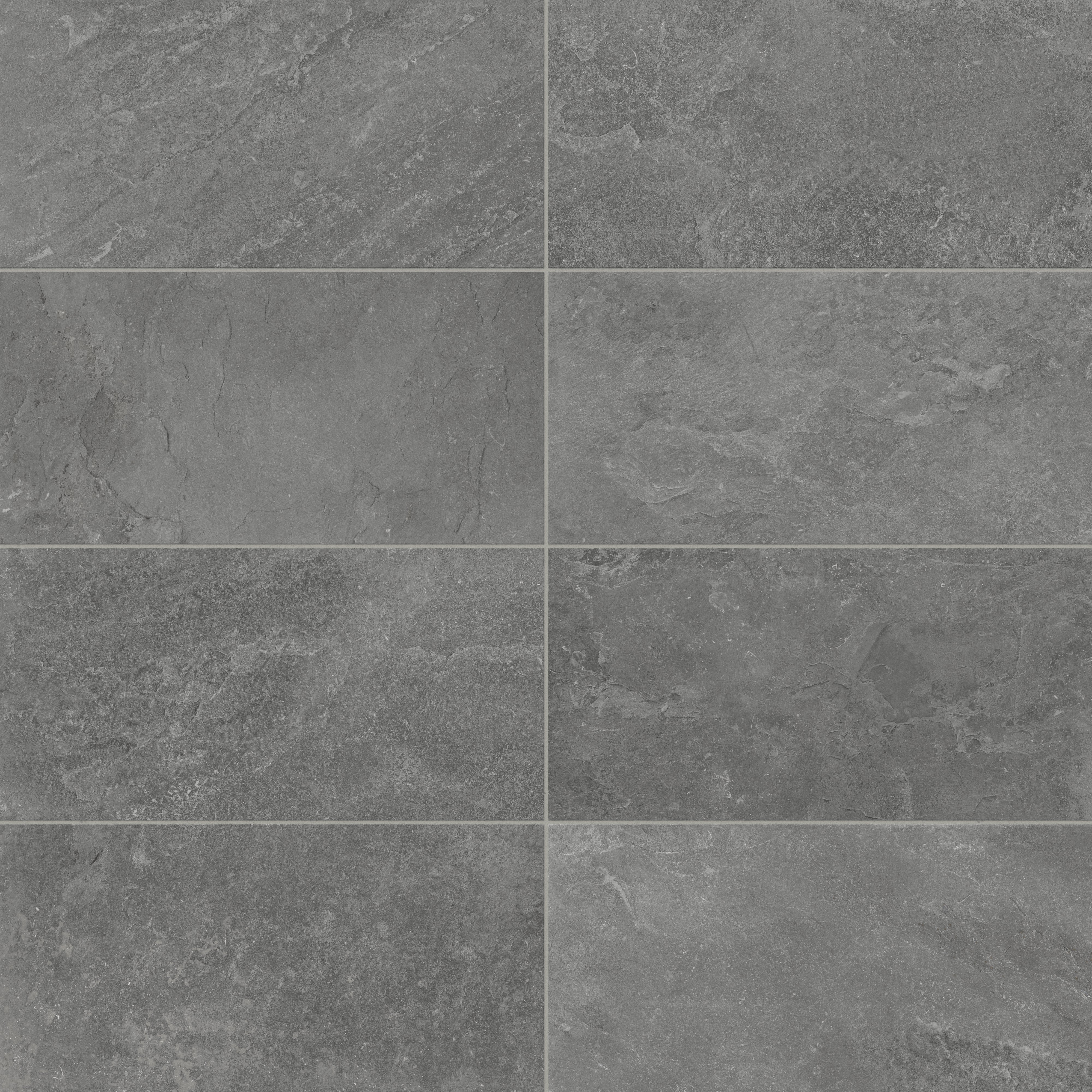 Wren 12x24 Grip Porcelain 2cm Paver Tile in Charcoal - Image 5