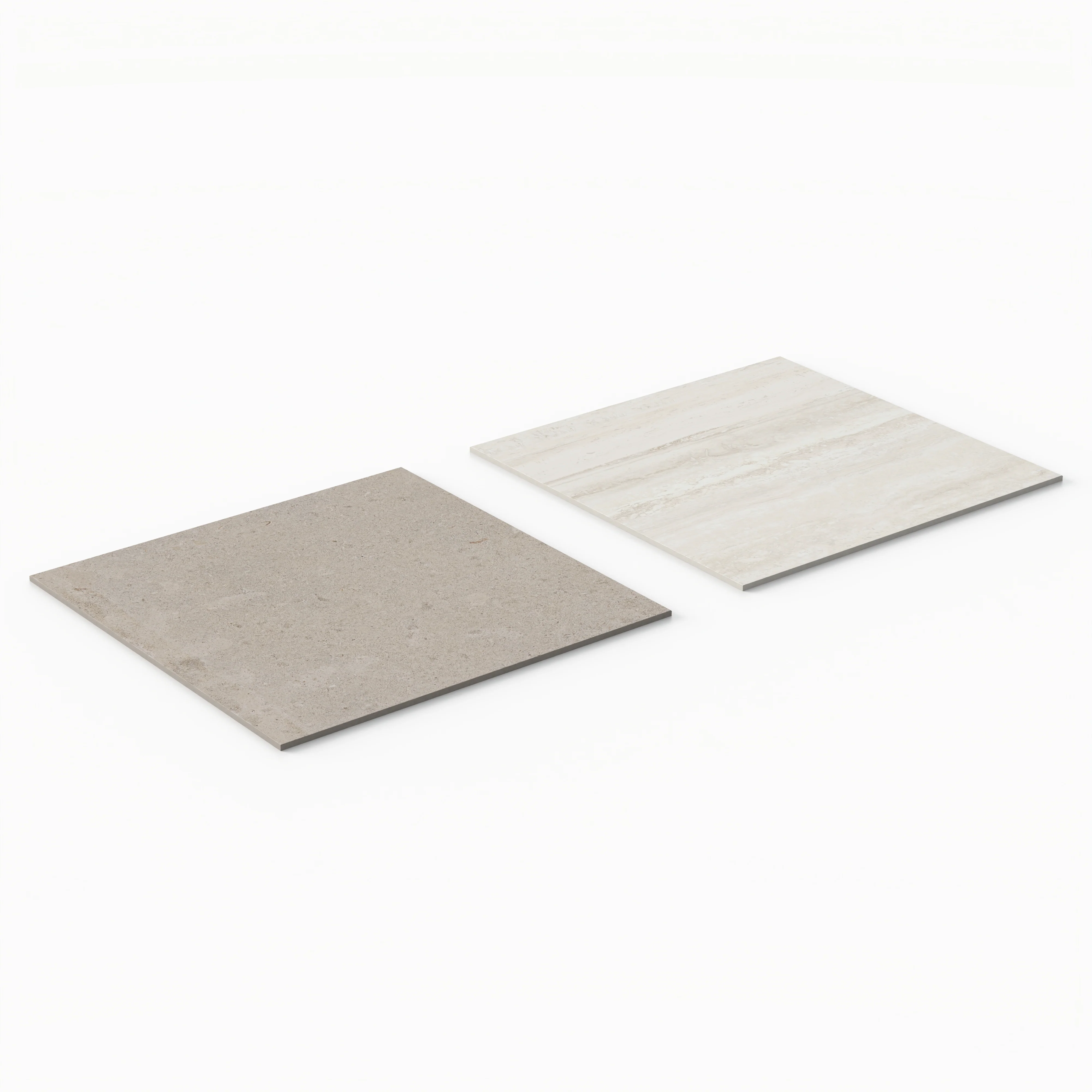 Wren 24x24 Checkerboard Grip 2cm Porcelain Paver Tile in Dune & Oat - Image 4