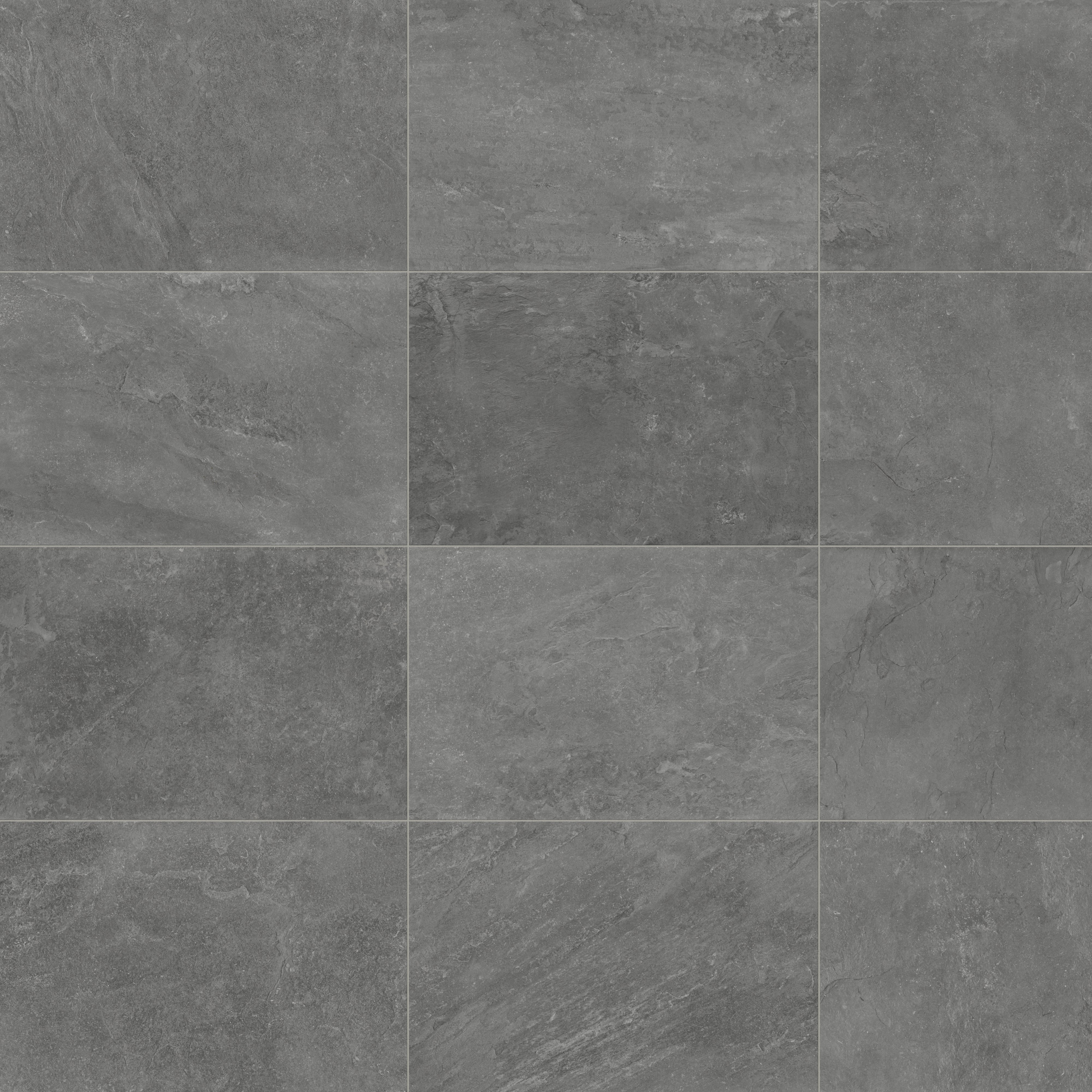 Wren 24x36 Grip Porcelain 2cm Paver Tile in Charcoal - Image 7