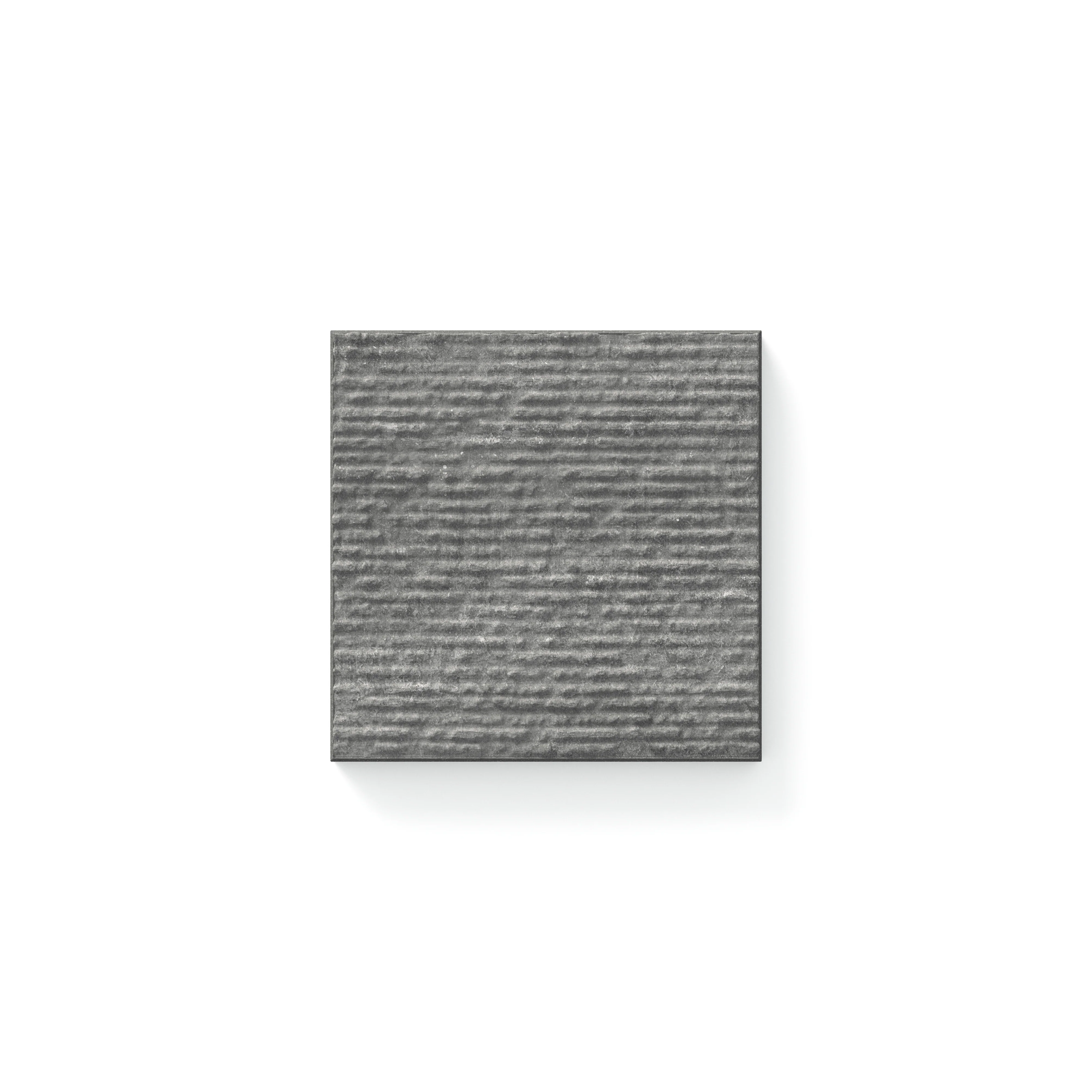 Wren 4x4 Chiseled in Charcoal Sample