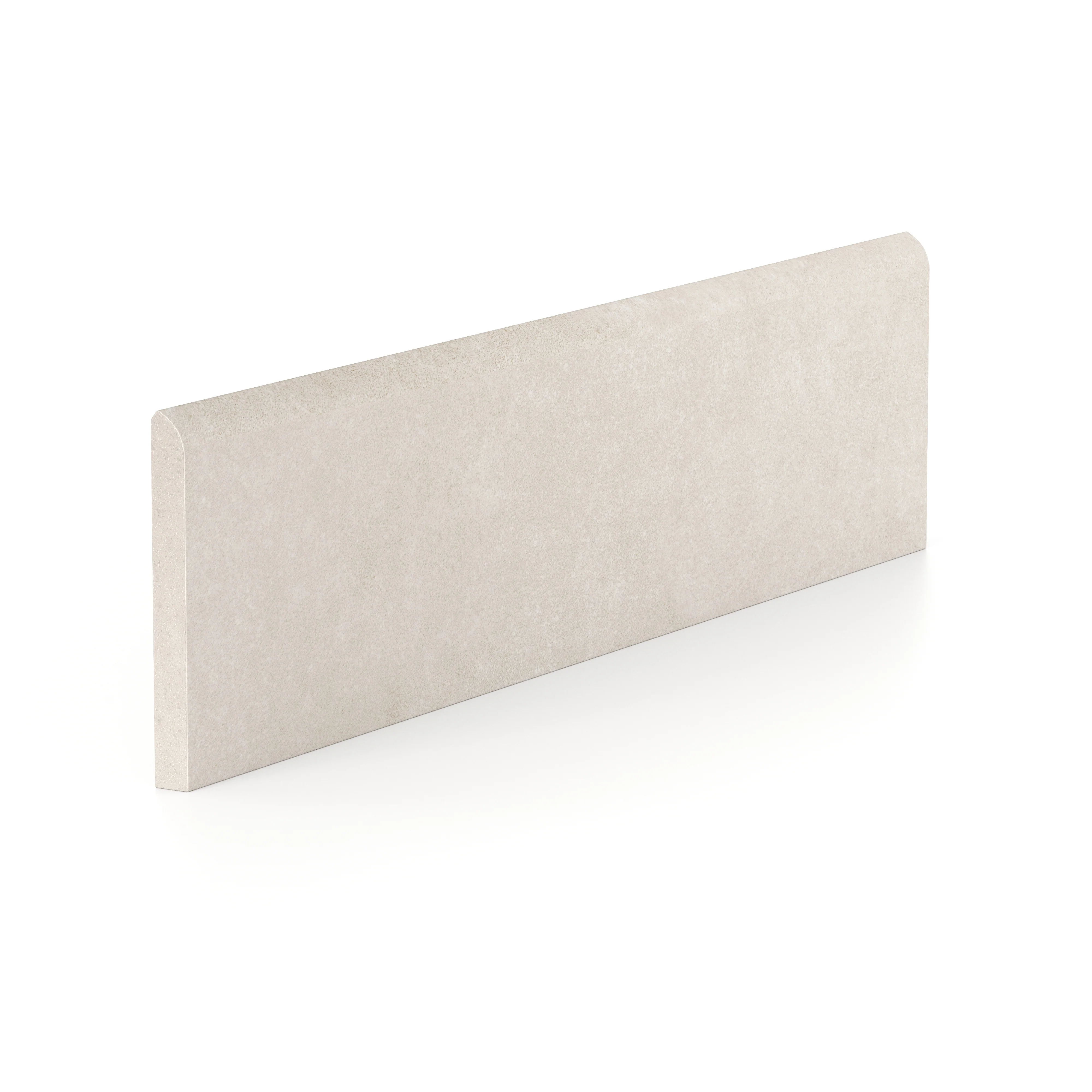 Wyatt 3x12 Matte Porcelain Bullnose Tile in Dune - Image 2