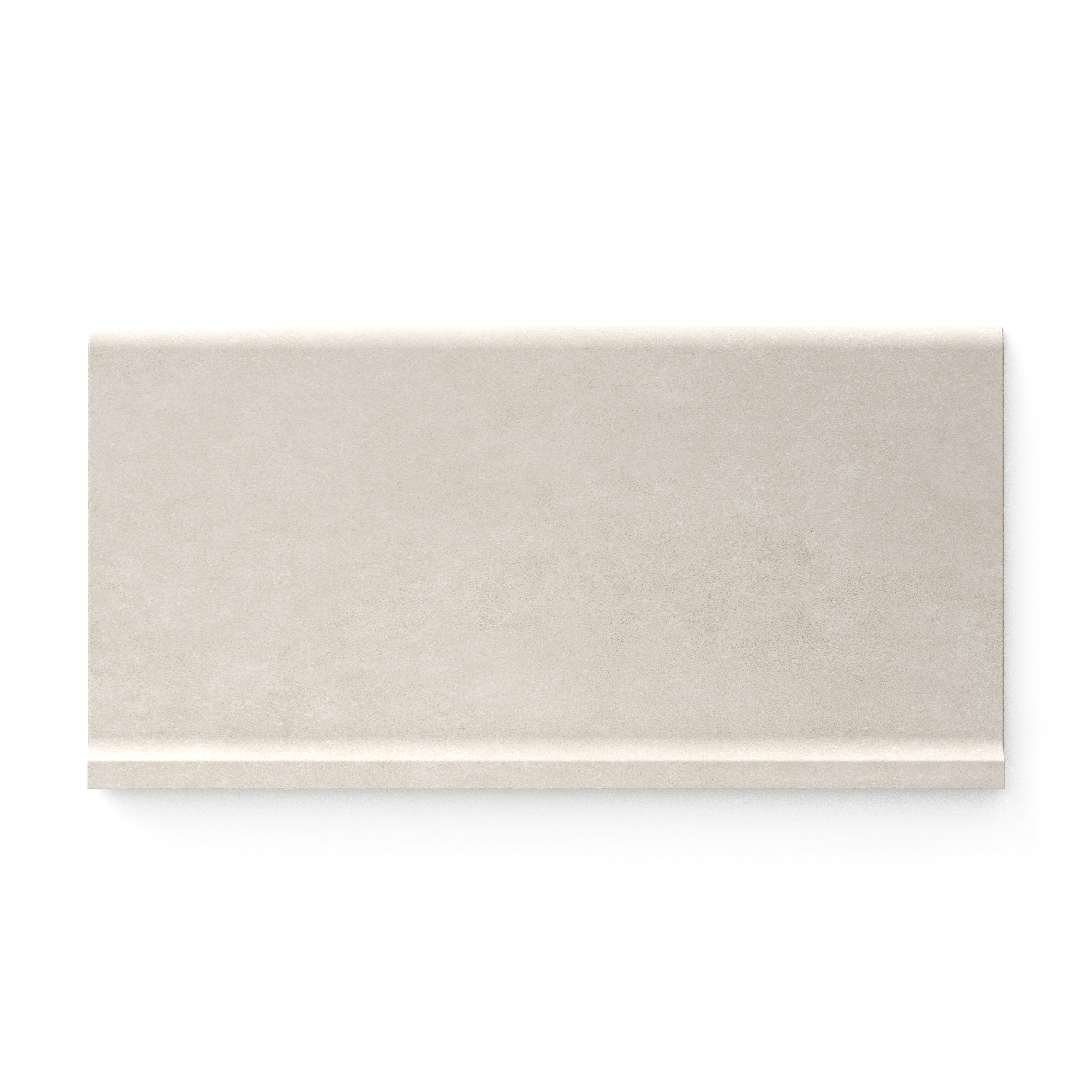 Wyatt 6x12 Matte Porcelain Cove Base Tile in Dune