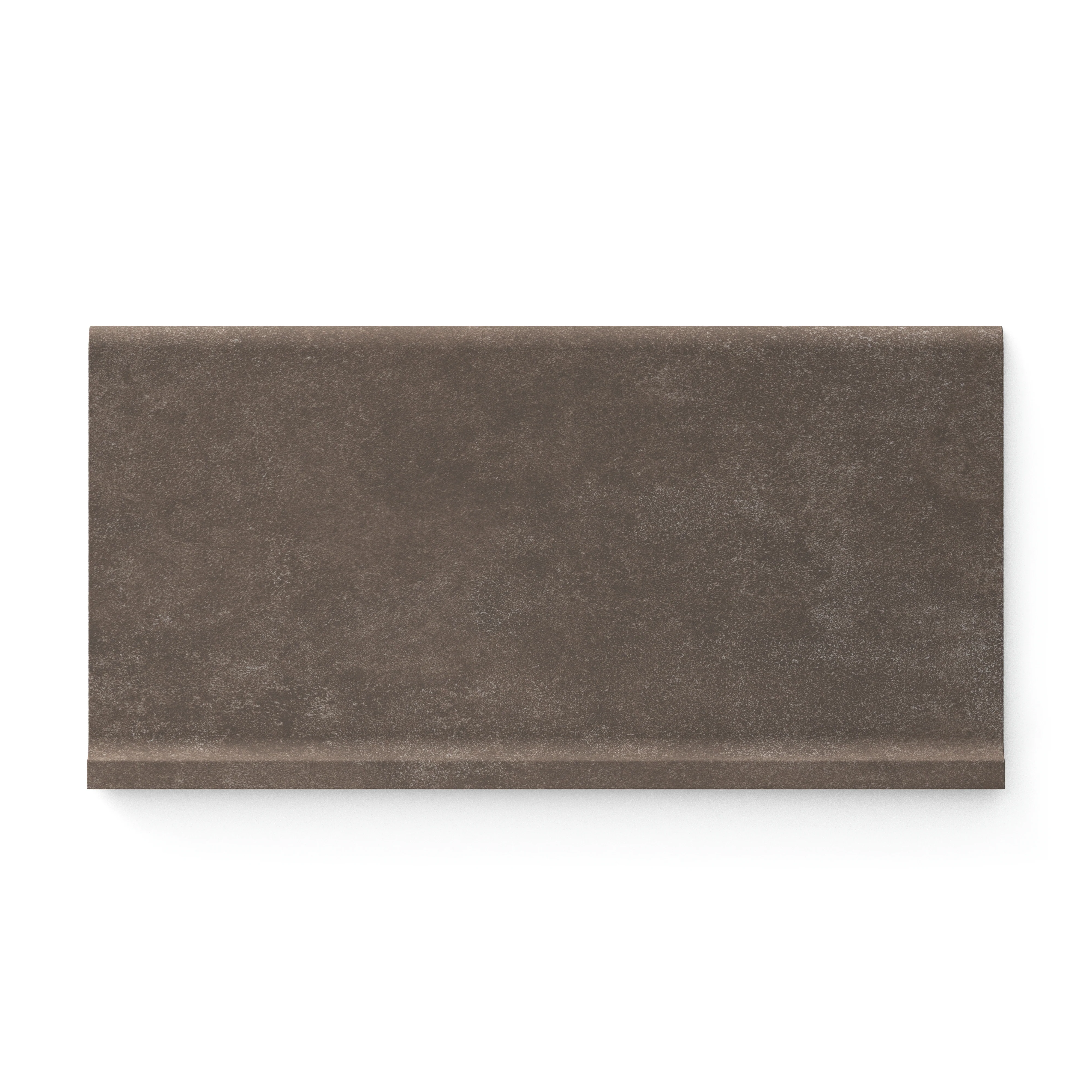 Wyatt 6x12 Matte Porcelain Cove Base Tile in Espresso