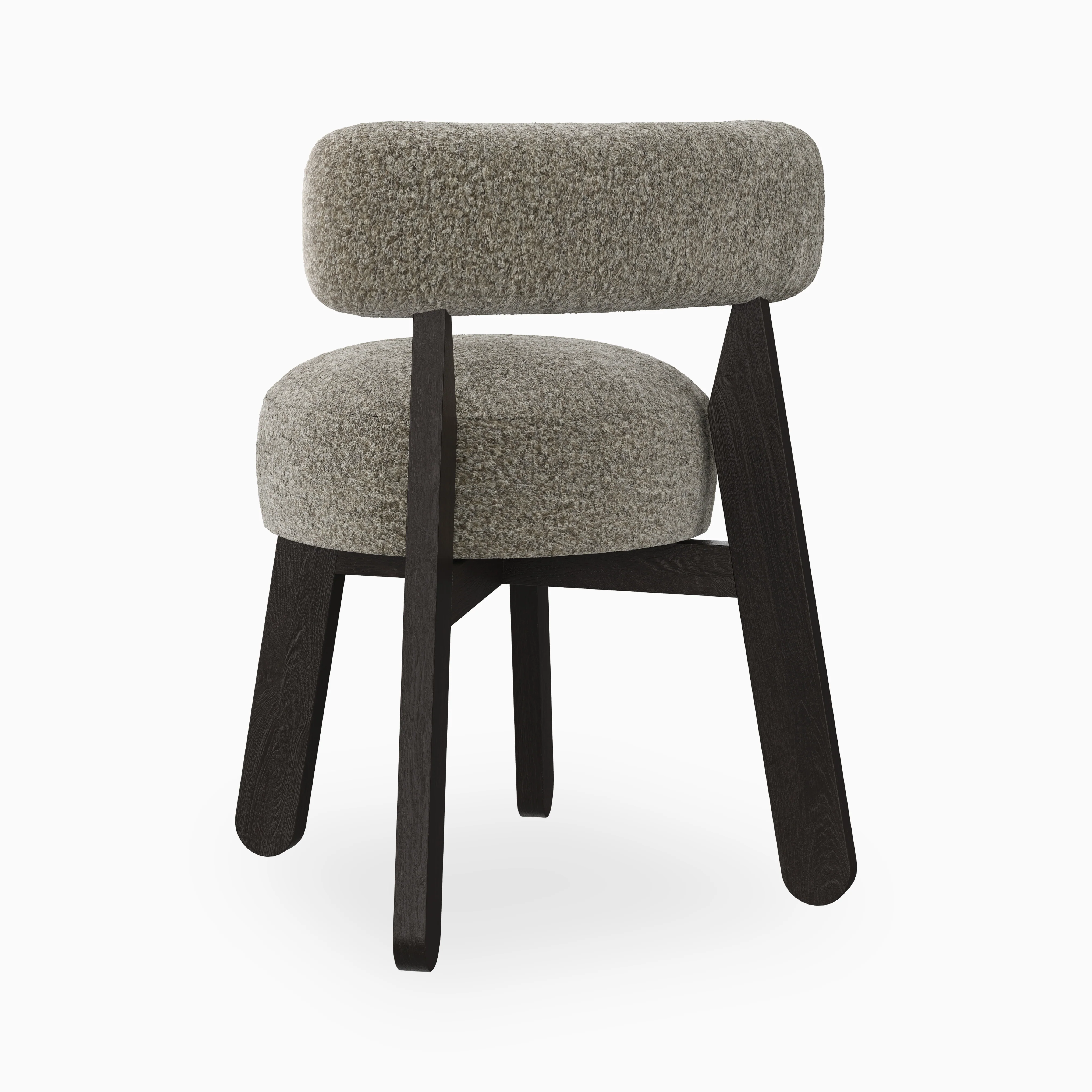 Yanna Dining Chair in Mocha/Mushroom - Image 4