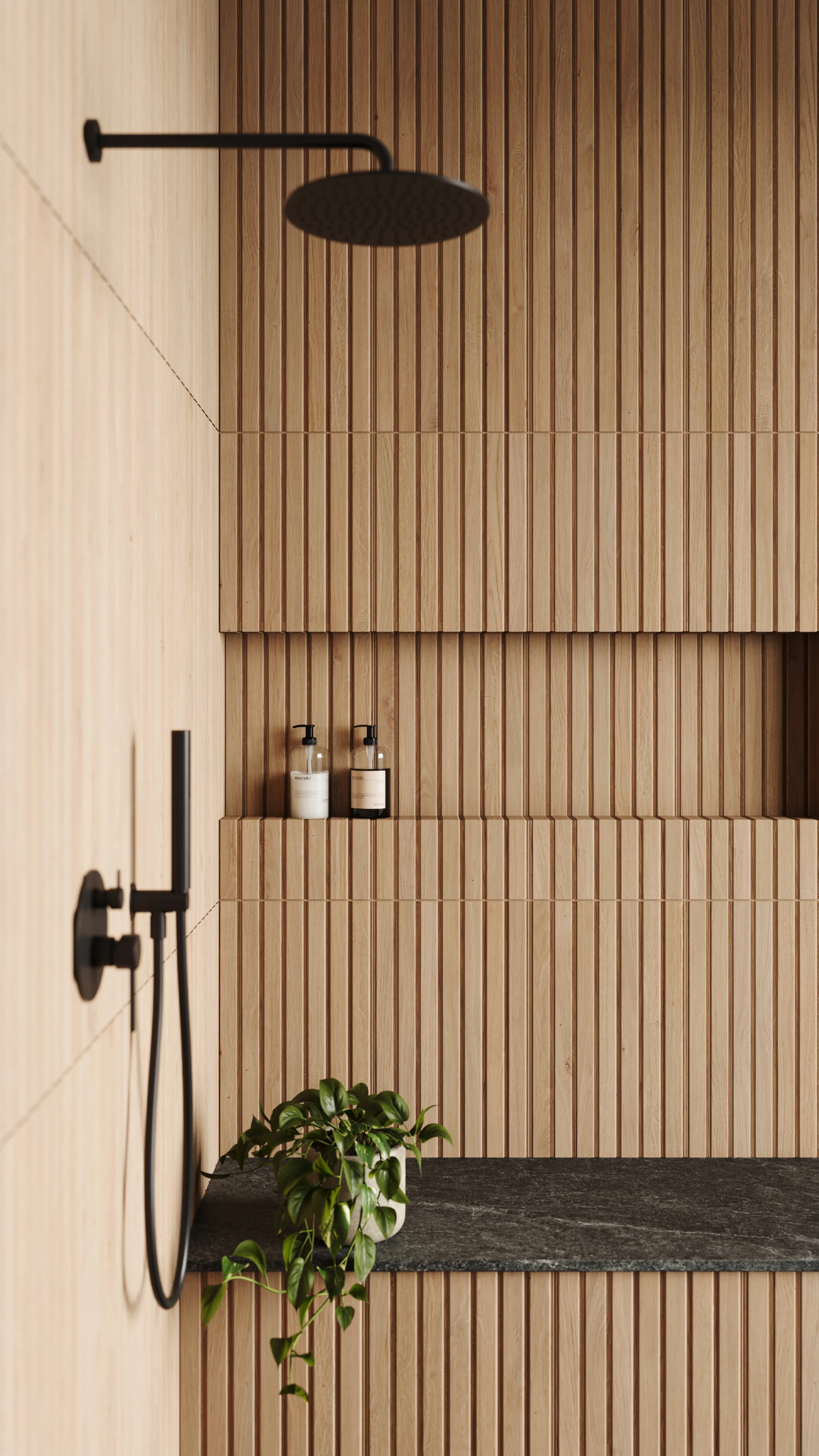 Zayne 12x36 Matte Ceramic Tile in Slat - Image 13
