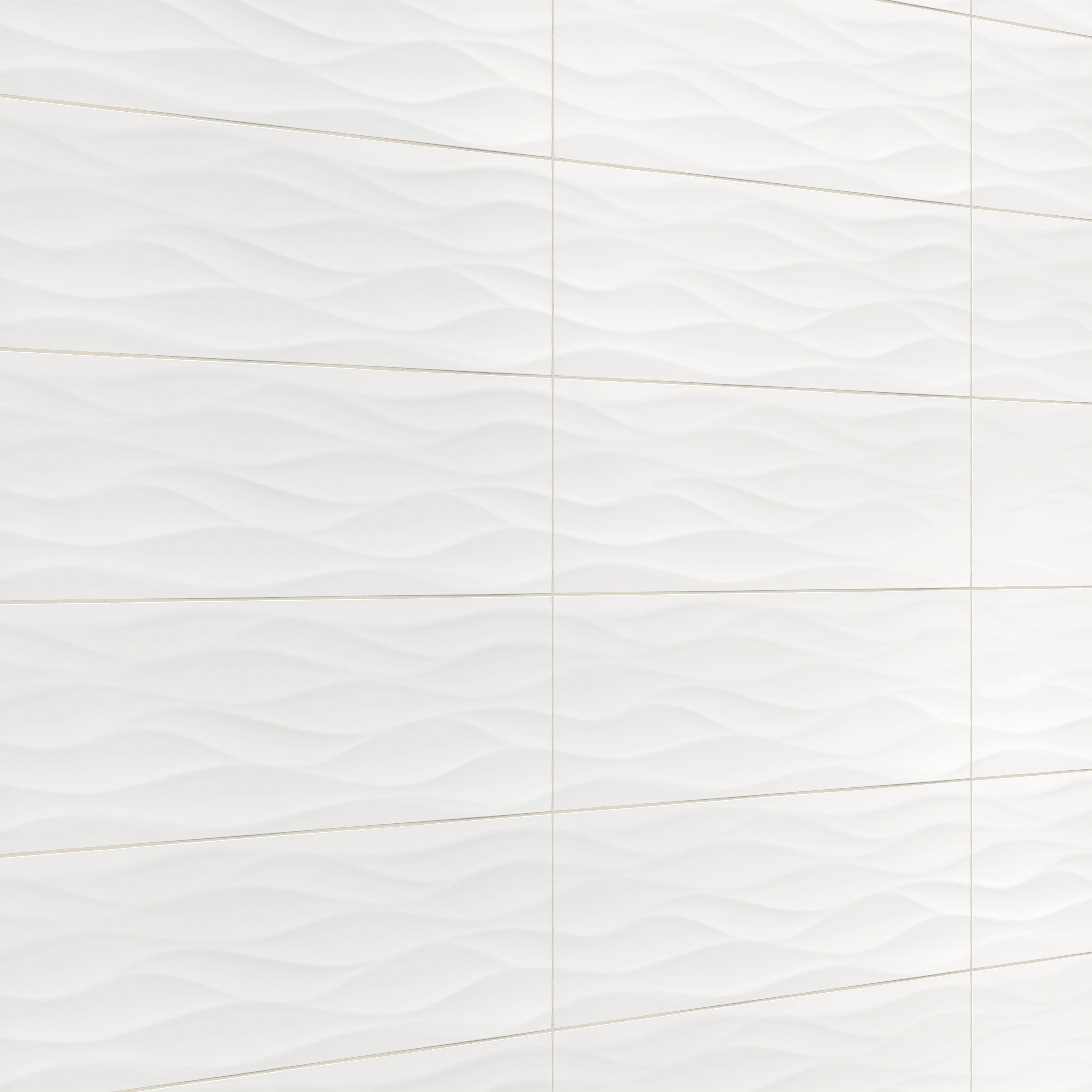 Zayne 12x36 Matte Ceramic Tile in Waves - Image 4