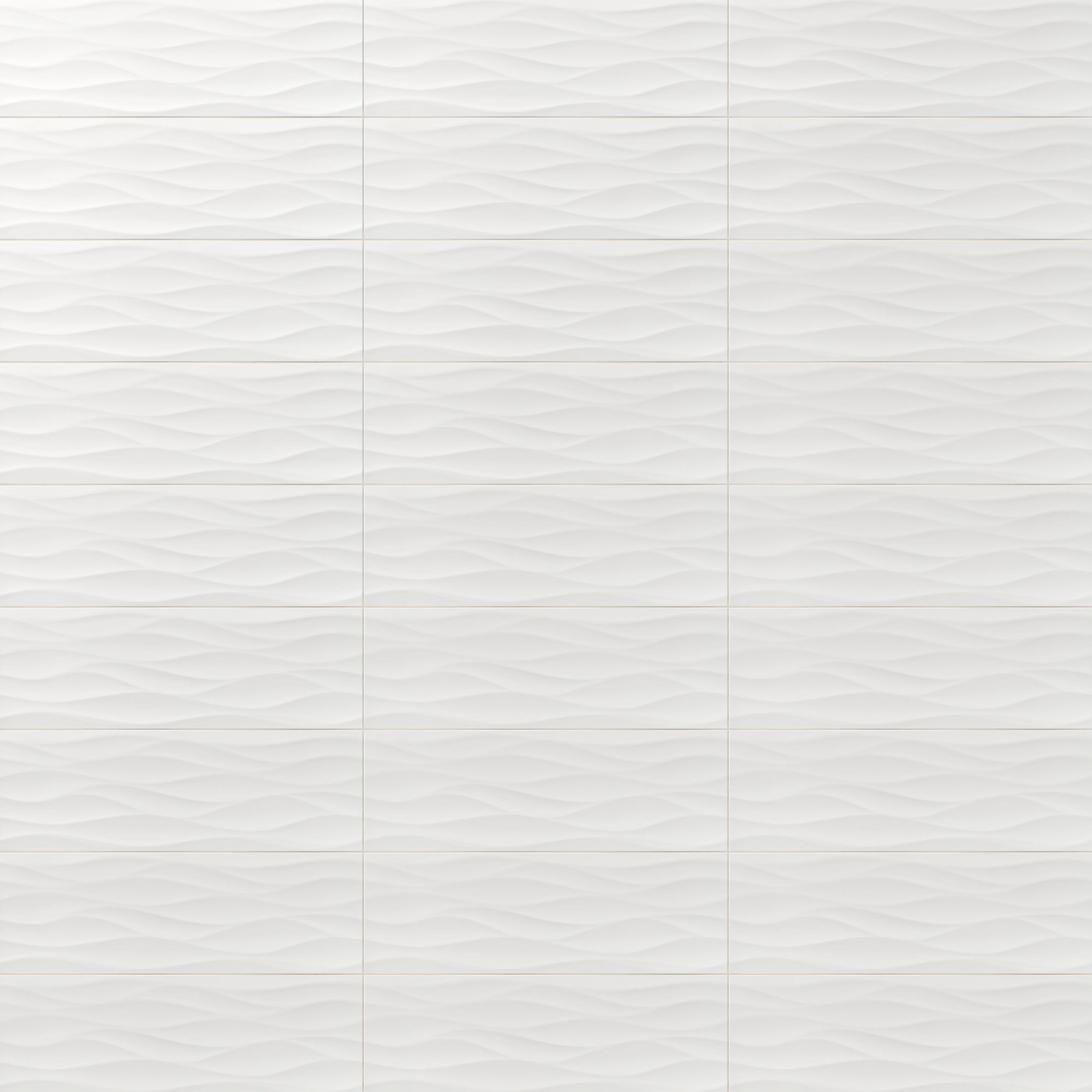 Zayne 12x36 Matte Ceramic Tile in Waves - Image 5