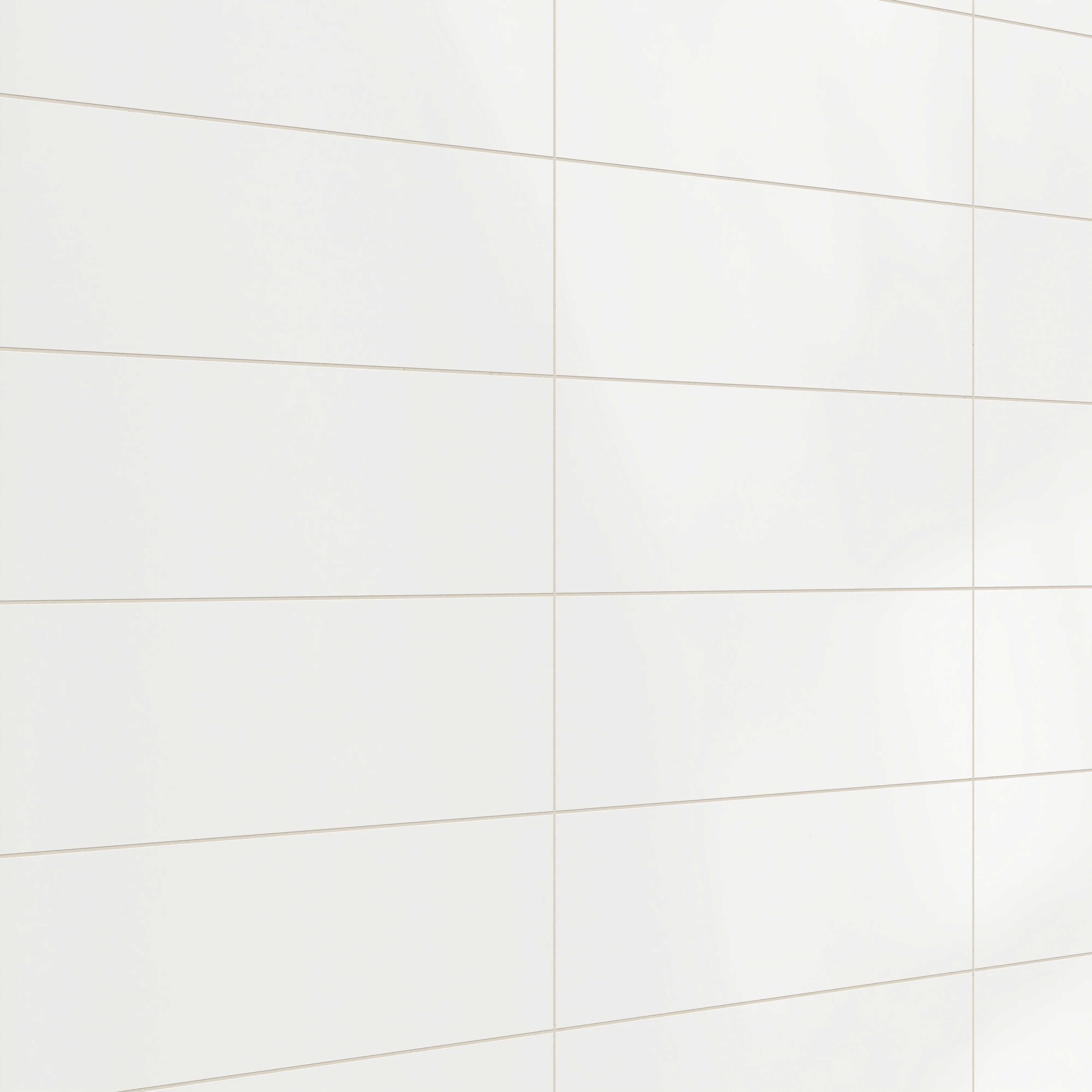 Zayne 12x36 Matte Ceramic Tile in White - Image 4