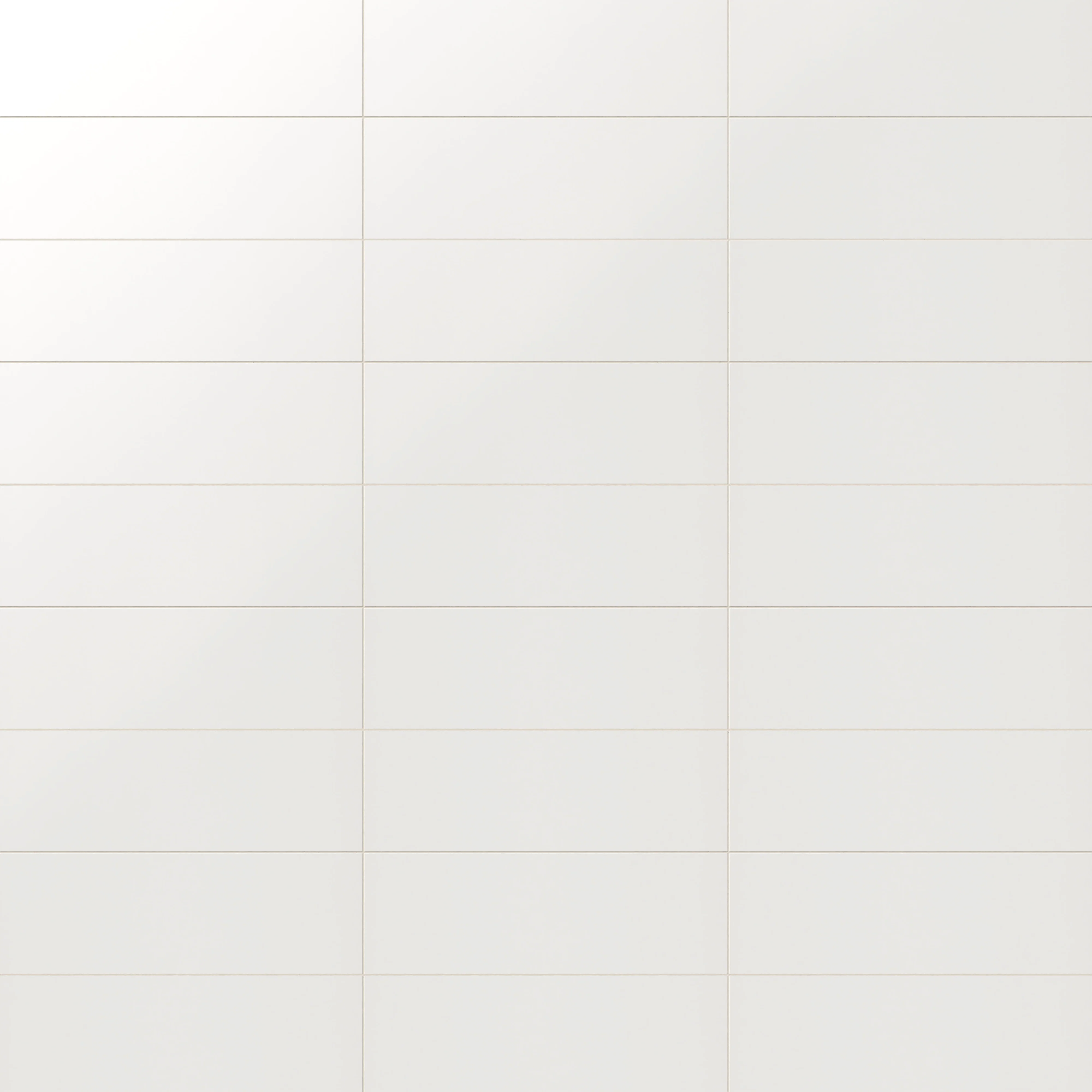 Zayne 12x36 Matte Ceramic Tile in White - Image 5