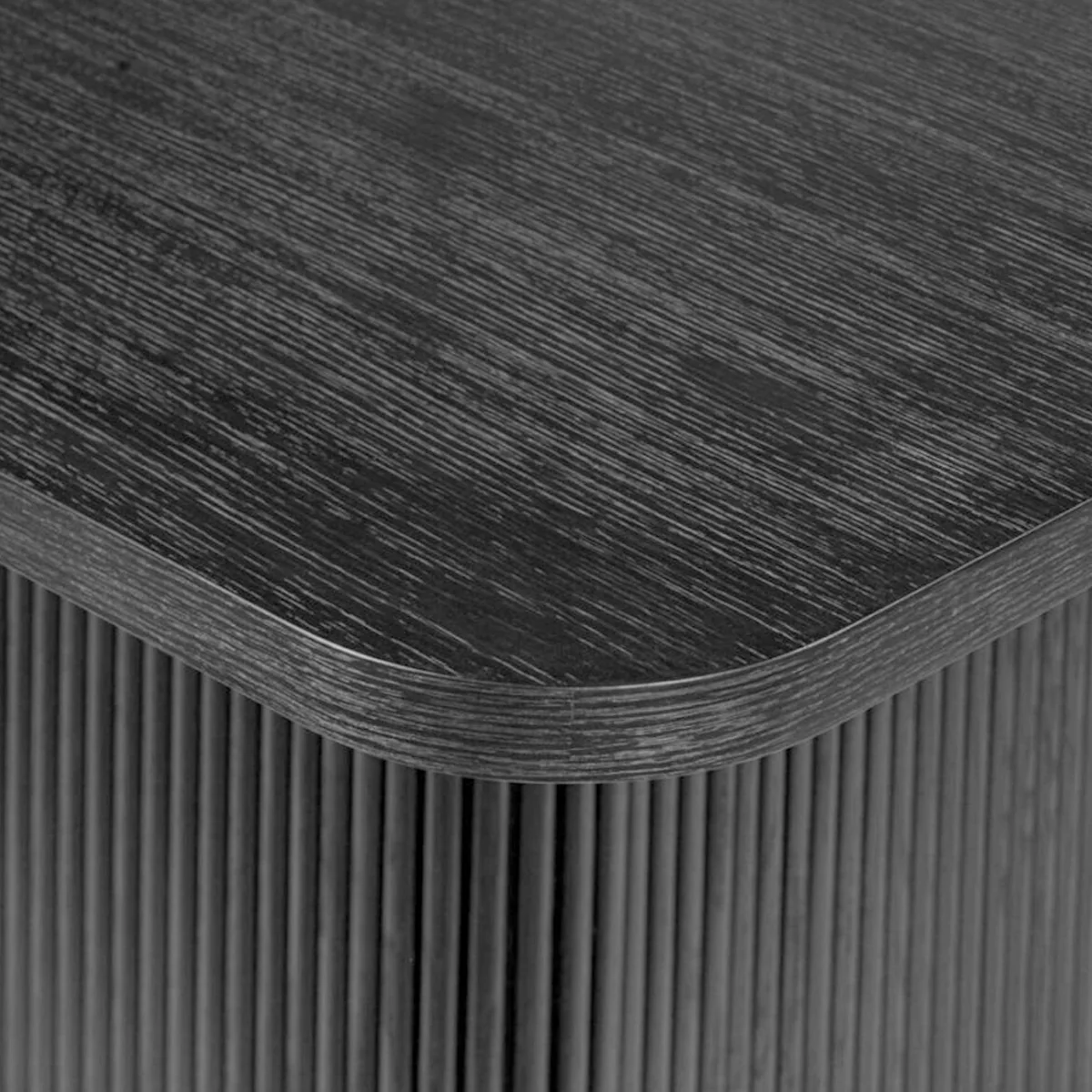 Zevara Square Dining Table in Black Oak, 60" - Image 2